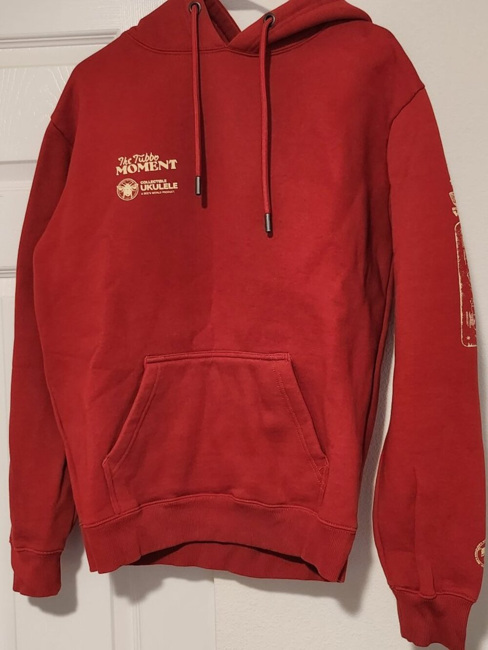 Tubbo Merch Limited Edition Ukulele Red Pullover Hoodie Sweatshirt
